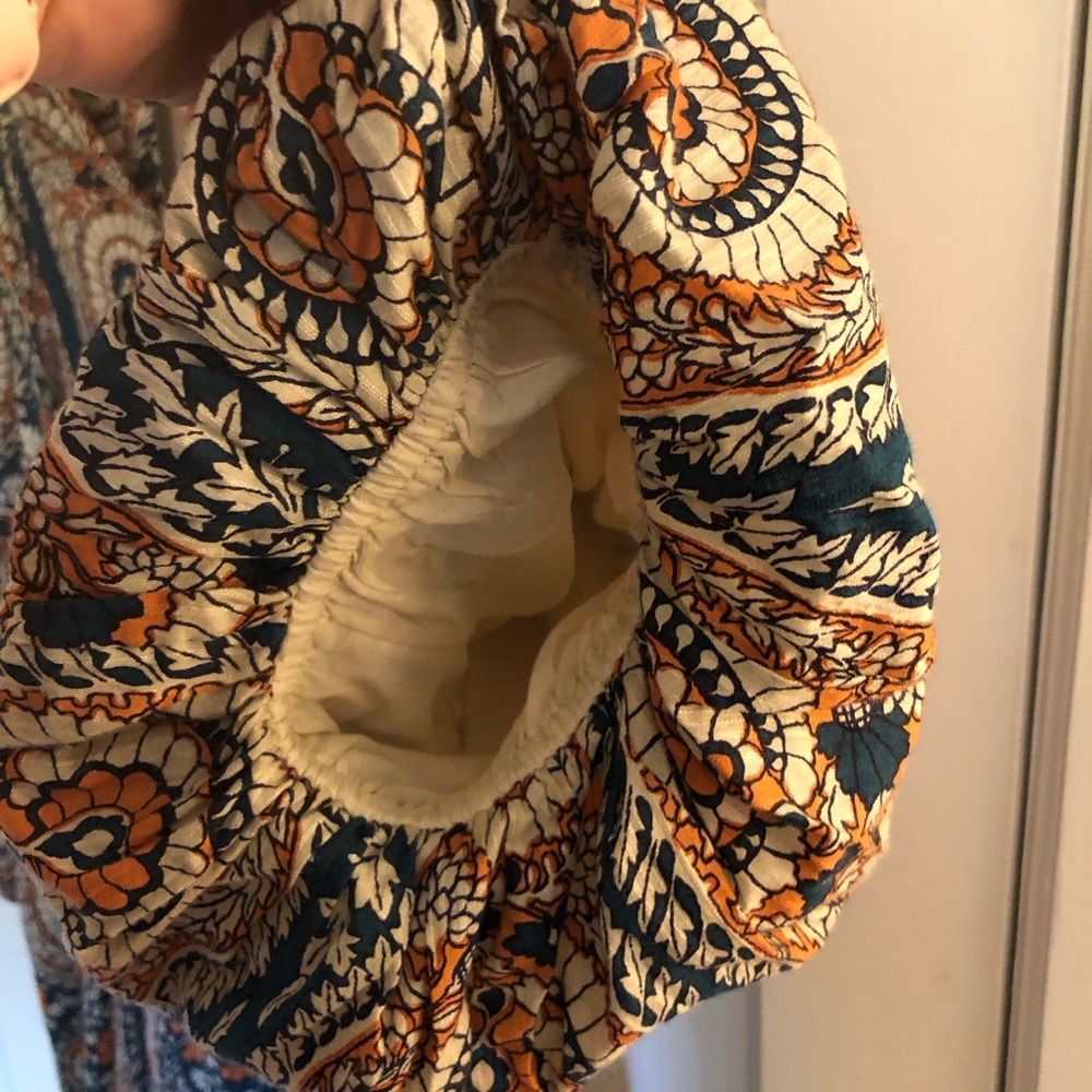 Anthropologie mini Bohemian Paisley Tunic Dress - Picture 9 of 9